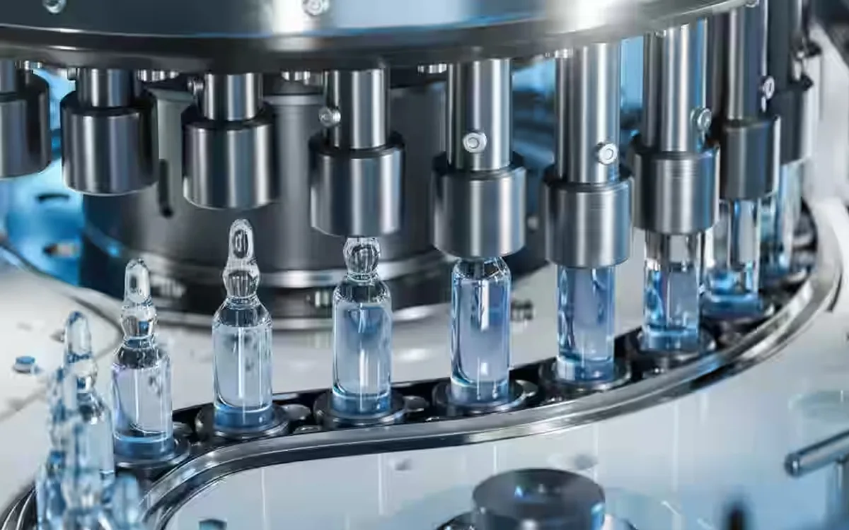 Ilustrasi Filling Machine