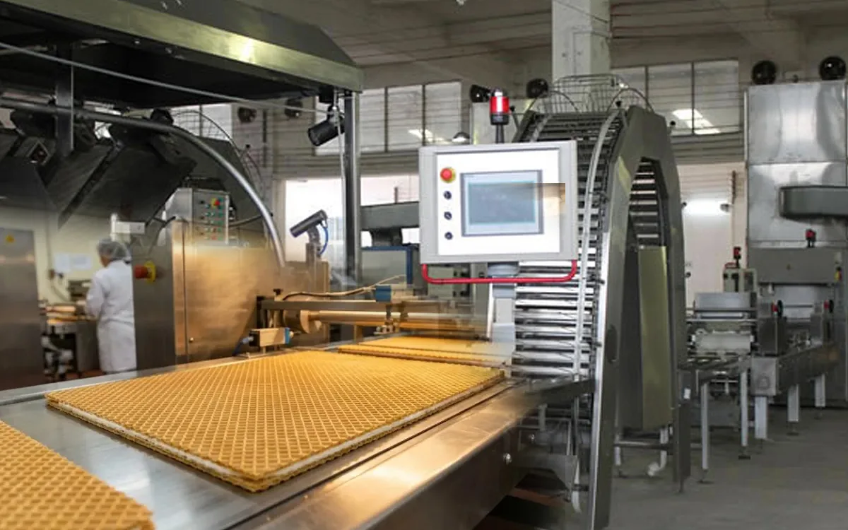 Ilustrasi Wafer & Biscuit Manufacturing